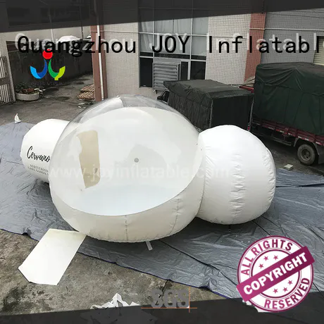 JOY inflatable skiing clear bubble tent for sale supplier for children