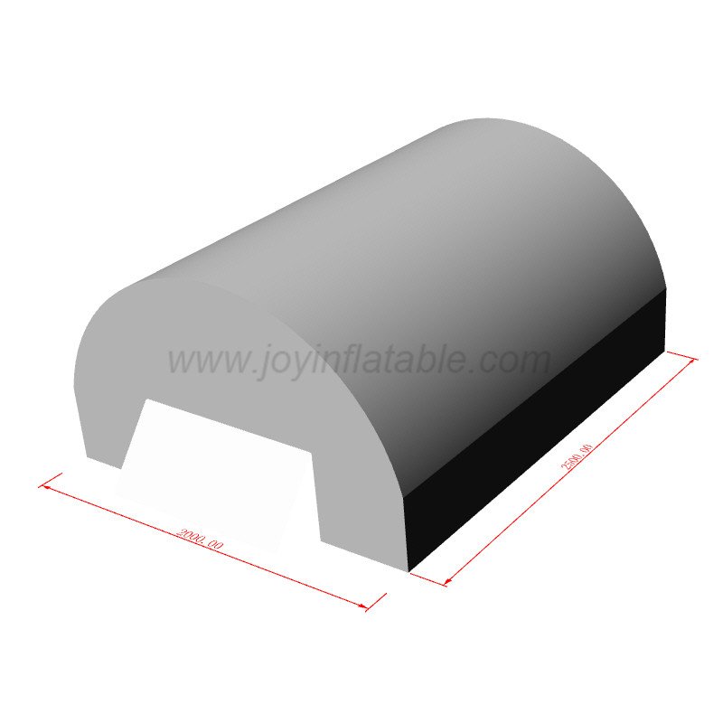 Tente imperméable gonflable temporaire de stockage de joint extérieur de L25 x W20 M