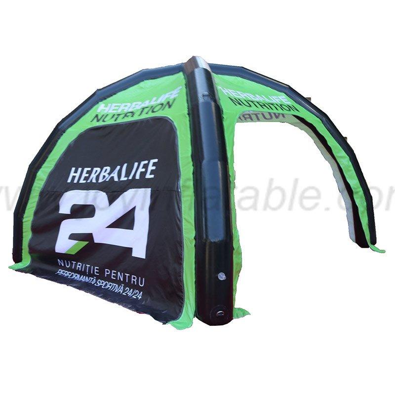 Inflatable Canopy X Tent With Four Legs For Advertising