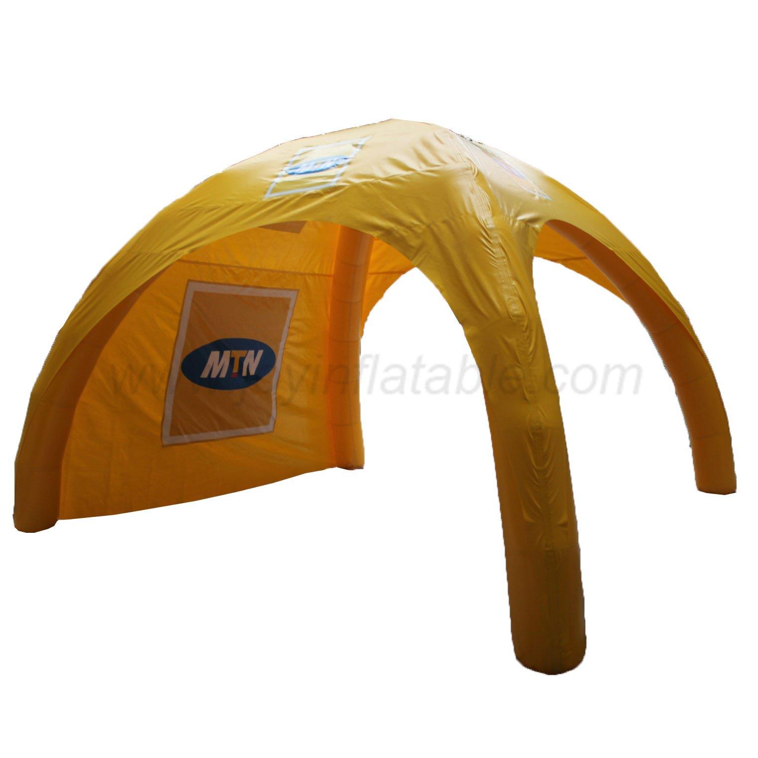 Inflatable Spider Tent With PVC Cover Roof  For Advertising