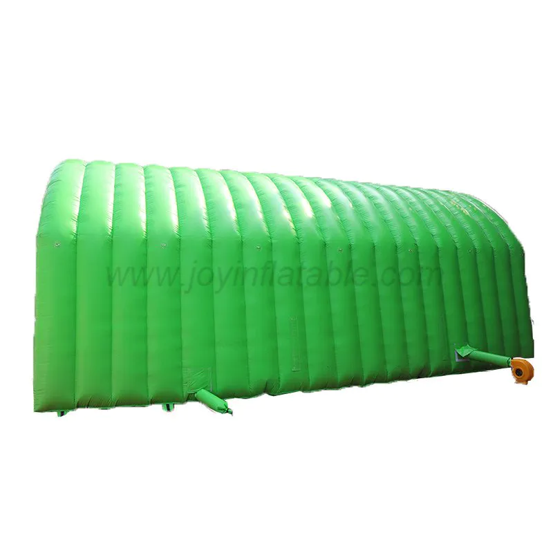 11*7*5 M Waterproof Green Inflatable Giant Tunnel Tent