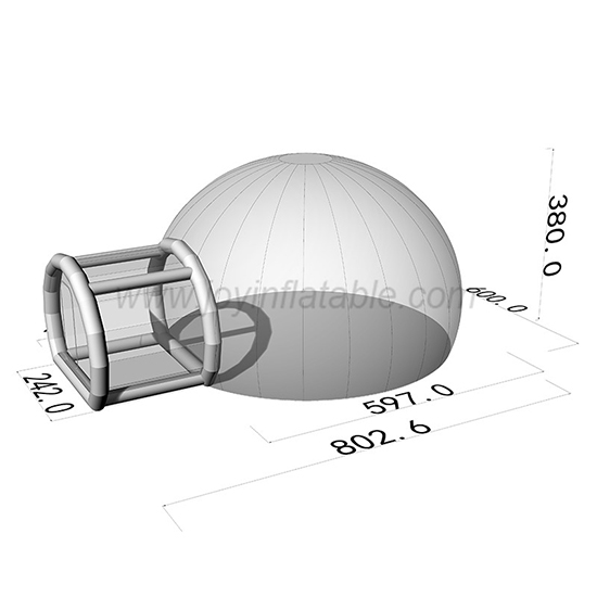 swing air bubble tent company for outdoor-1