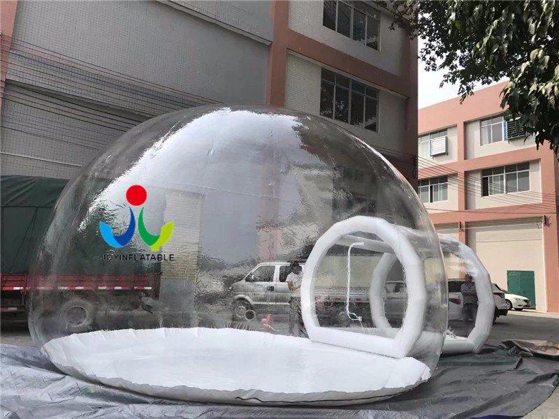 seesaw inflatable plastic bubble factory for child
