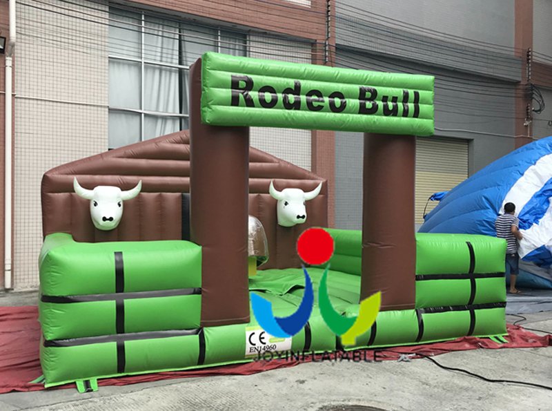 JOY inflatable 5 X 5 M Inflatable Mechanical Bull Riding, Inflatable Mechanical Bull Ride, Machine Bull With Mat Inflatable sports image182