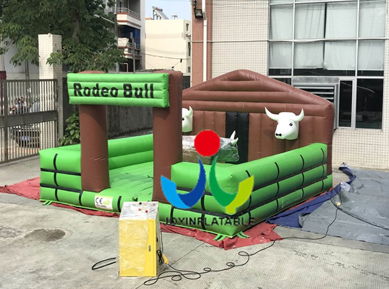 5 X 5 M Inflatable Mechanical Bull Riding, Inflatable Mechanical Bull Ride, Machine Bull With Mat