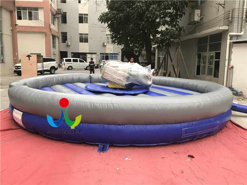 JOY inflatable Highly Quality Funny Outdoor Inflatable Mechanical Bull Mattress And Blower / Bull Riding Machine Crazy Rodeo Bull Inflatable sports image181