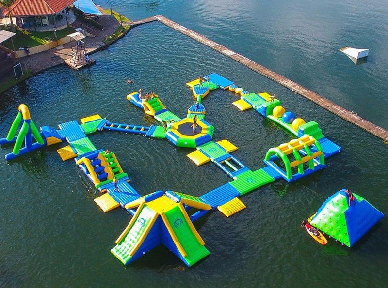 JOY inflatable floating water park design for child-4