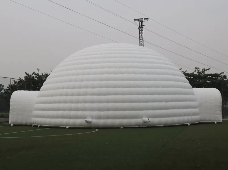 Giant inflatable dome tent for event