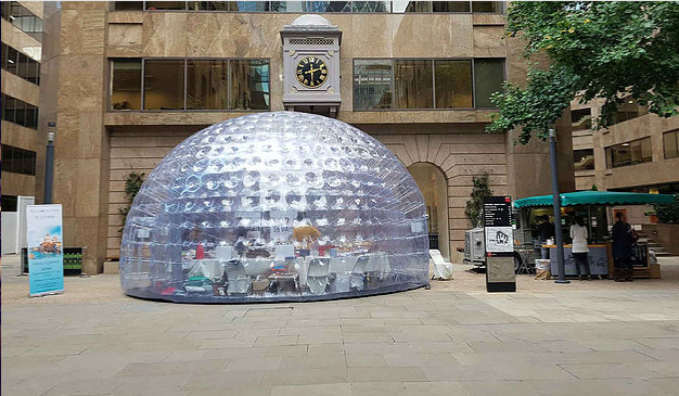 Customized see through igloo tent directly sale for children-4