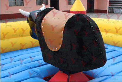 Best blow up mechanical bull factory for outdoor playground-11