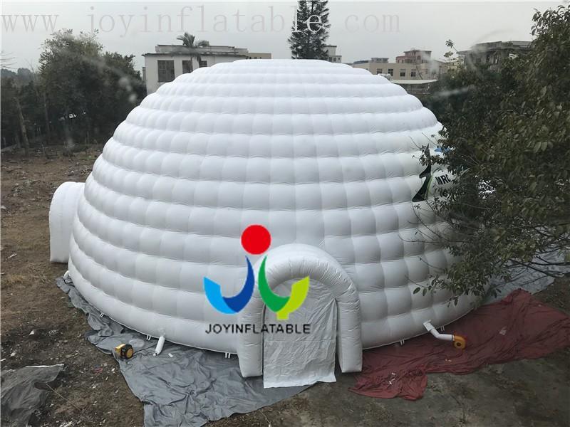 JOY inflatable party tent that looks like an igloo customized for children