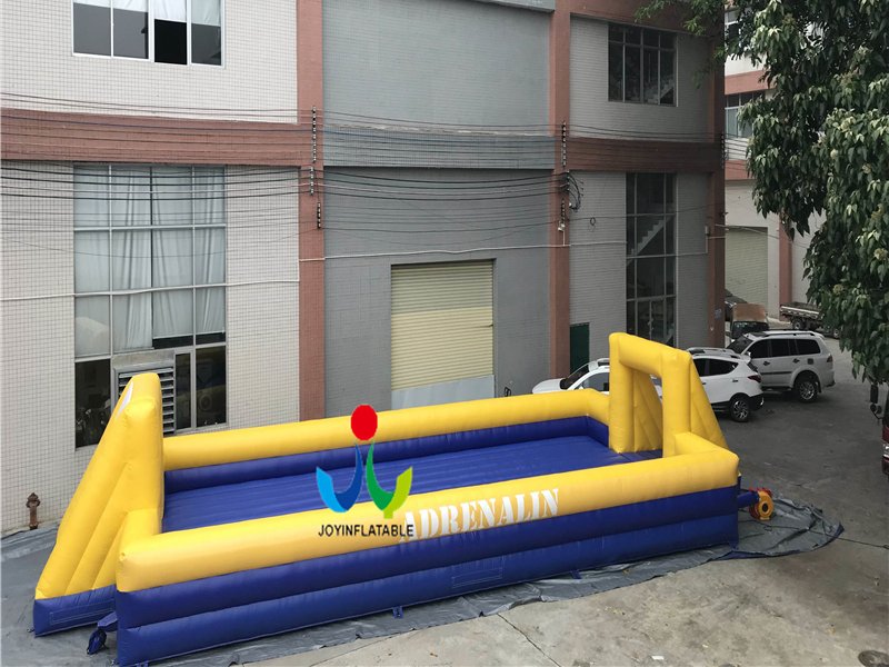 Inflatable Street Soap Soccer Snooker Football Filed  Video