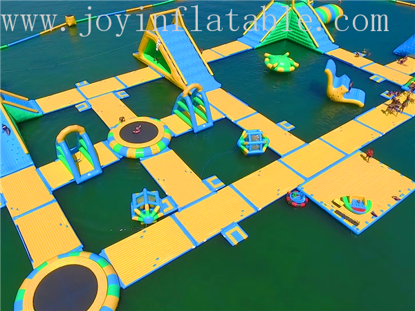 JOY inflatable professional inflatable lake trampoline design for outdoor