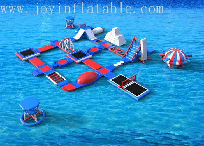 course inflatable lake trampoline design for children JOY inflatable