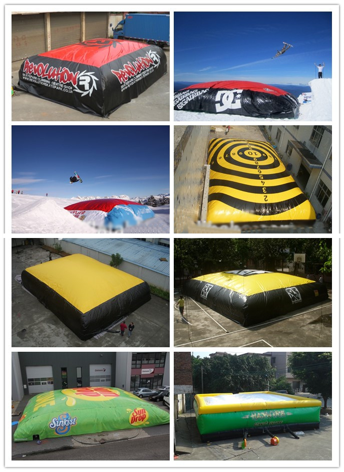 JOY inflatable Custom made inflatable bmx landing ramp for sale for bike landing-11