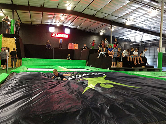 JOY inflatable fmx landing for sale for children-3