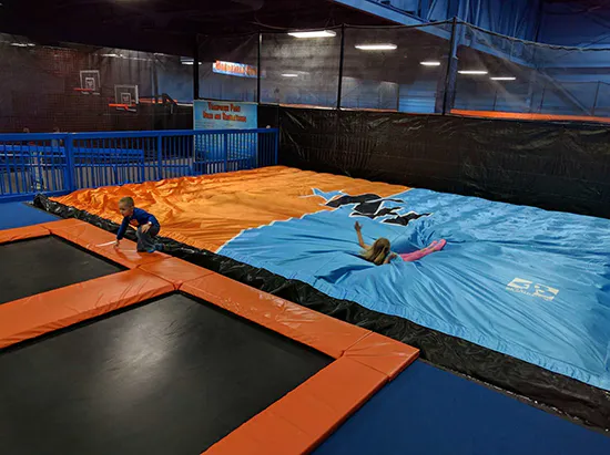 JOY inflatable Top foam pit airbag supply for skiing