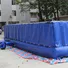 JOY inflatable double stunt trampoline