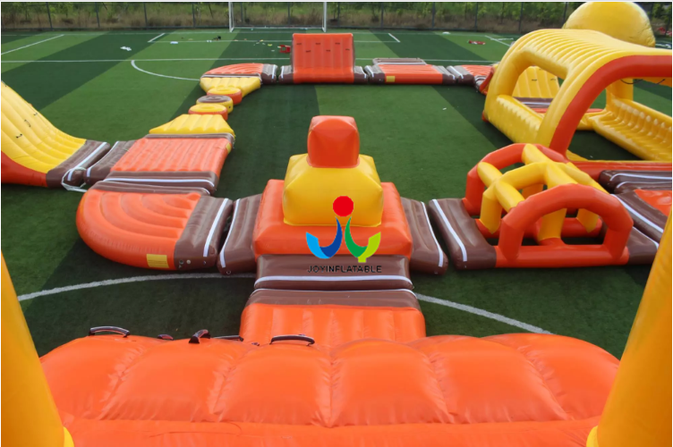 JOY inflatable Water Inflatables Inflatable Water Park For Adults Inflatable floating water park image31