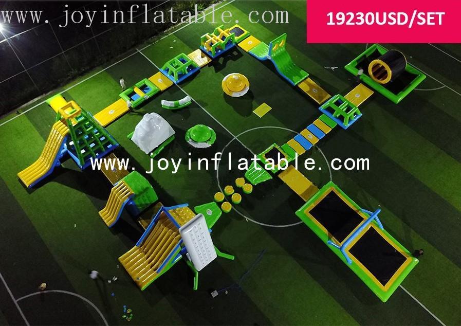trendy obstacle giant floating water park lake JOY inflatable