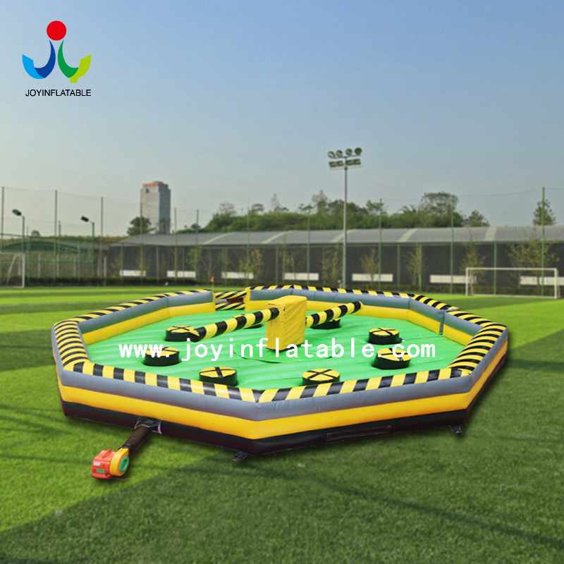 JOY inflatable Inflatable Meltdown Game Wipe out Obstacle Course Inflatable sports image175
