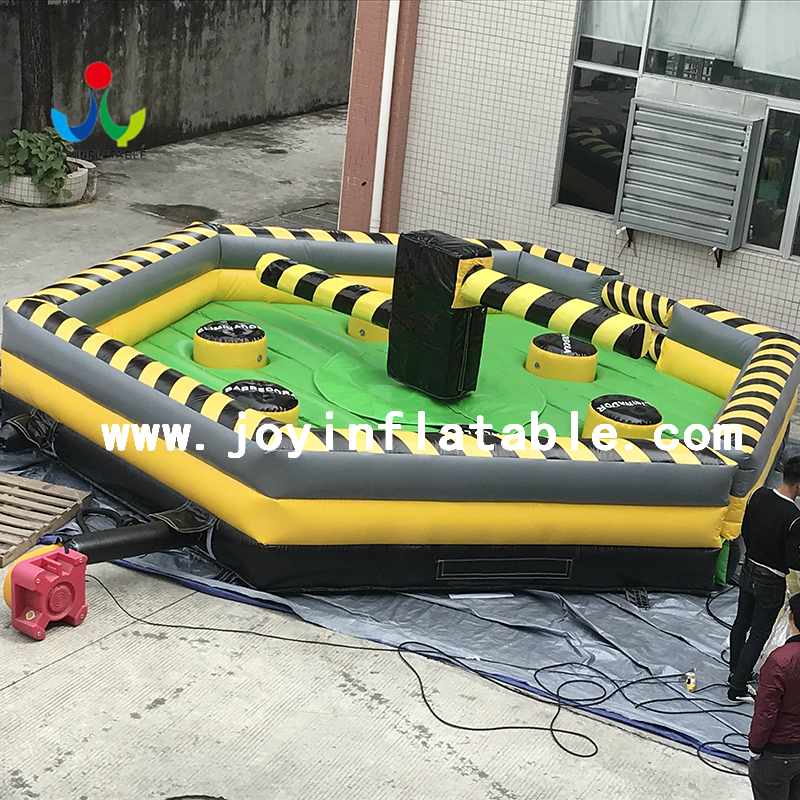 JOY inflatable Inflatable Meltdown Mechanical Rotating Obstacles Game Inflatable sports image174