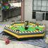Quality wipeout bouncy castle cost for outdoor playground
