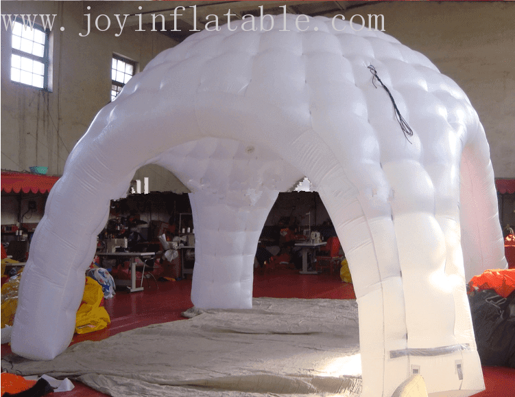 led 10 event top selling blow up igloo JOY inflatable