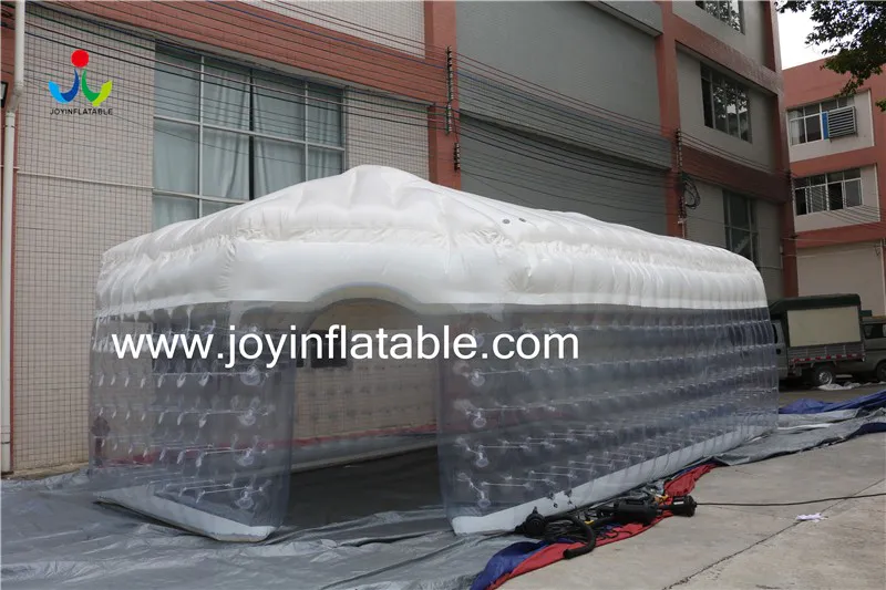 8x7x5m led Inflatable cube tent tunnel JOY inflatable Brand company