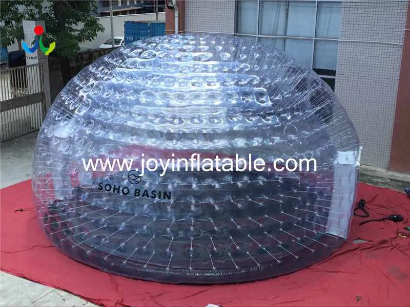Customize Outdoor  Double Transparent PVC  Dome Tent for Exhibition