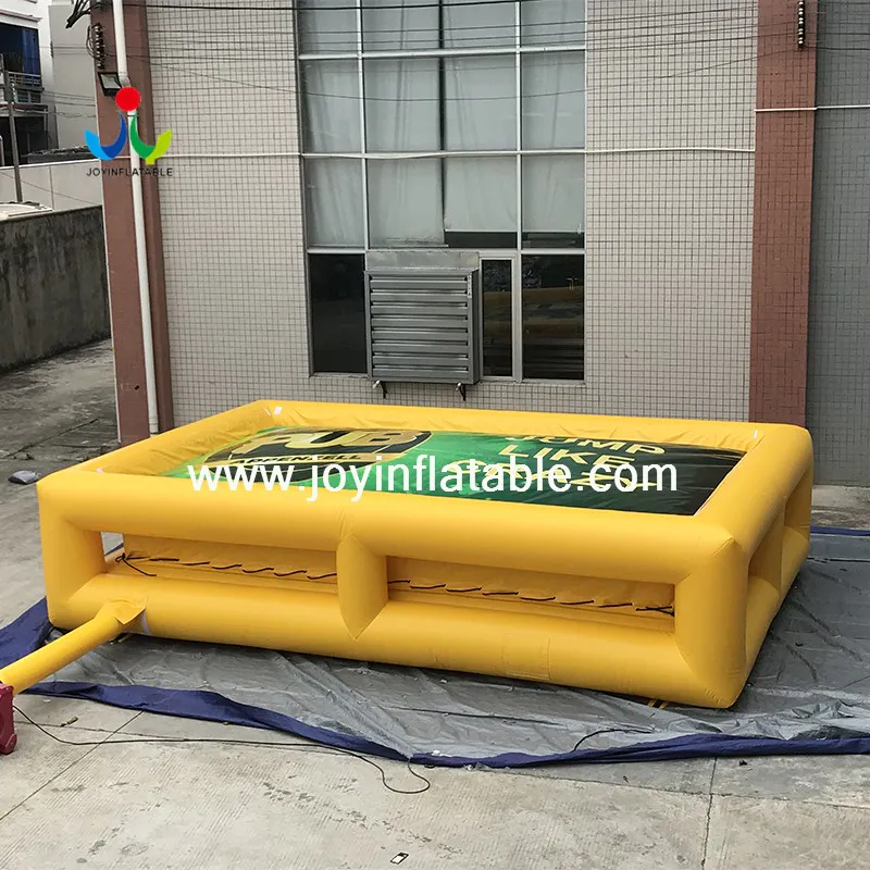 JOY inflatable irregular bag jump manufacturer for children