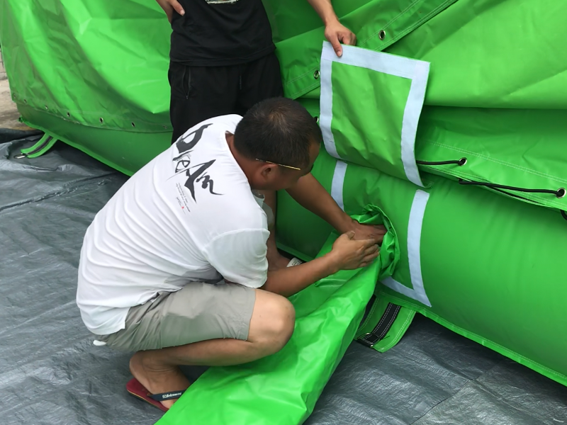 JOY inflatable foam pit airbag customized for children-13