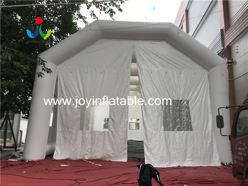 JOY inflatable Brand advertising green Inflatable cube tent manufacture