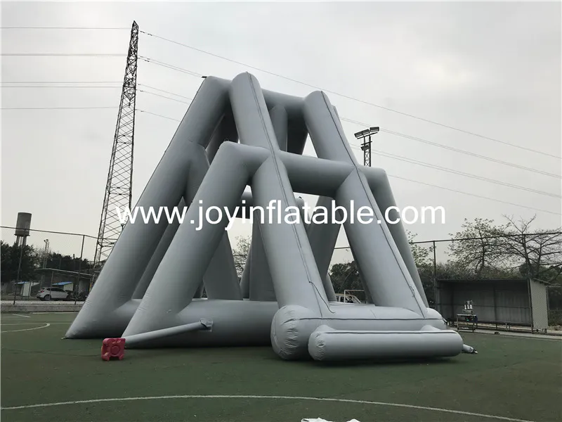 How To Connect The Inflatable Shelf And The Slide
