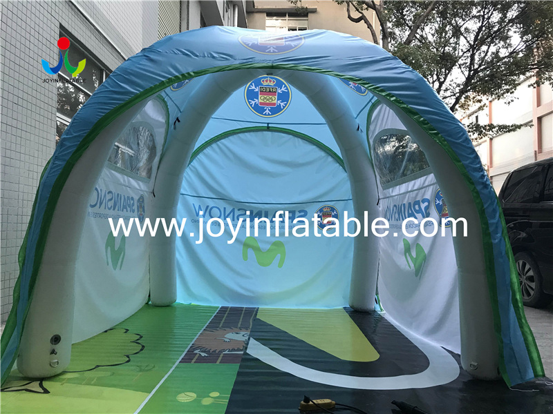 Рекламная надувная палатка «Паук» с 4 ножками