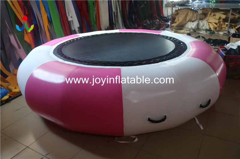 Videur d'eau de trampoline, trampoline élastique flottant gonflable