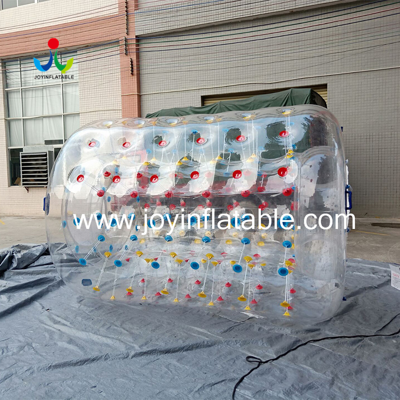 JOY inflatable CE Certified inflatable Water Rolling Ball For Floating On The Water elements of inflatable floating water park image14