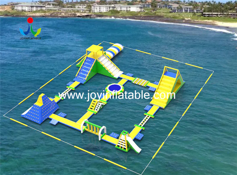 Hot floating water park high quality JOY inflatable Brand