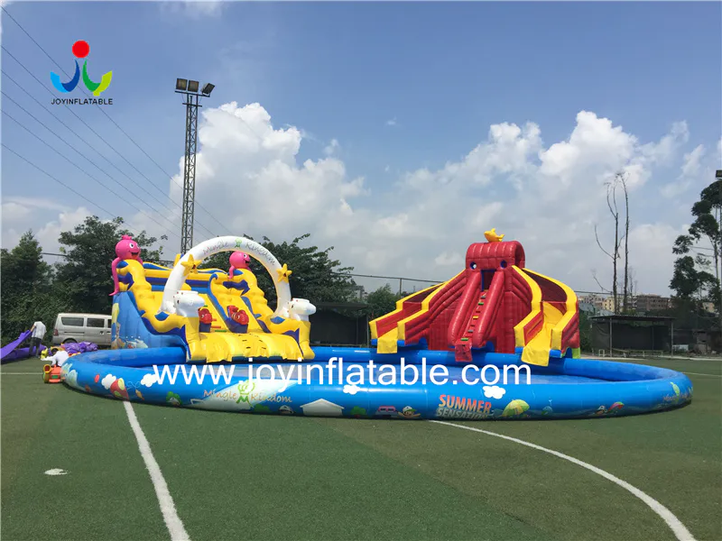 Playground Inflatable Water Park Inflatable Pool Park