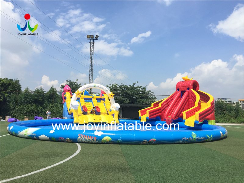 JOY inflatable Playground Inflatable Water Park Inflatable Pool Park inflatable funcity image8
