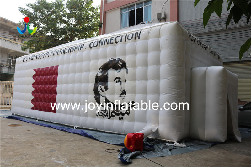 square joyinflatable Inflatable cube tent popular JOY inflatable