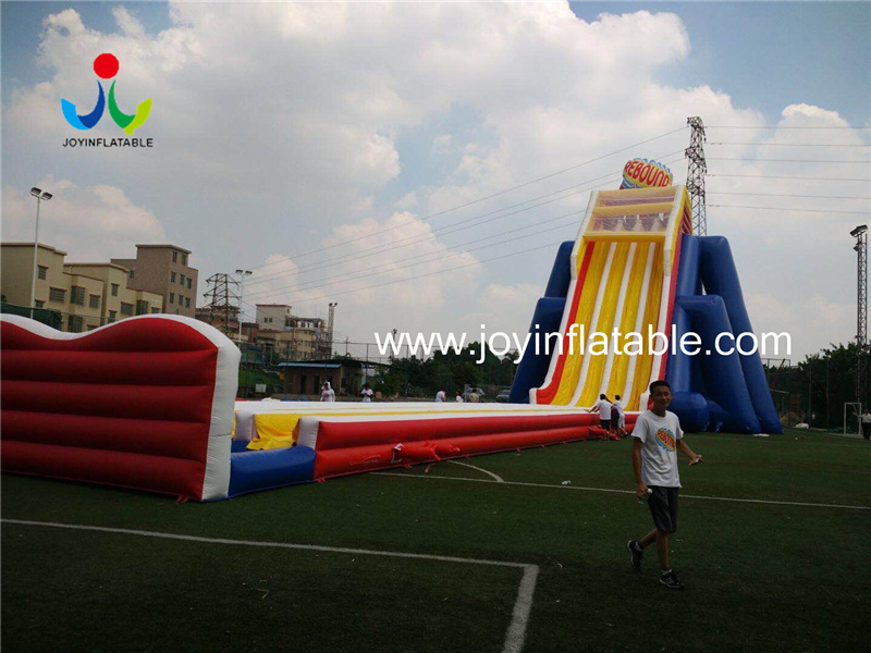 JOY inflatable Giant  Size Outdoor Playground Inflatable Water Slides For Adults Inflatable water slide image6