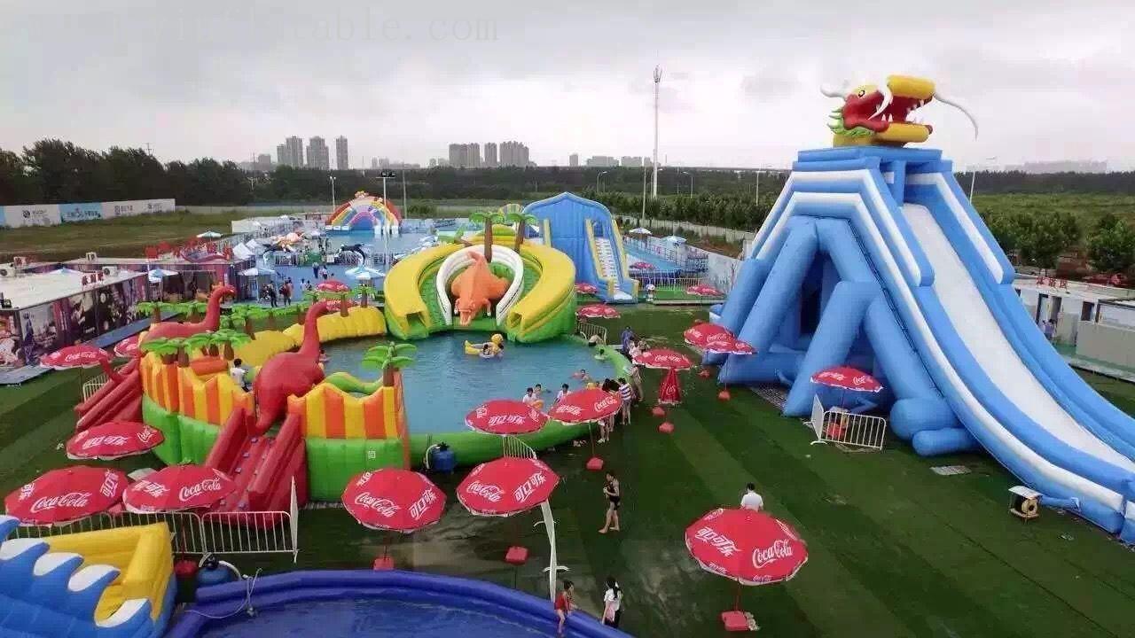 JOY inflatable blow up slip n slide manufacturer for child