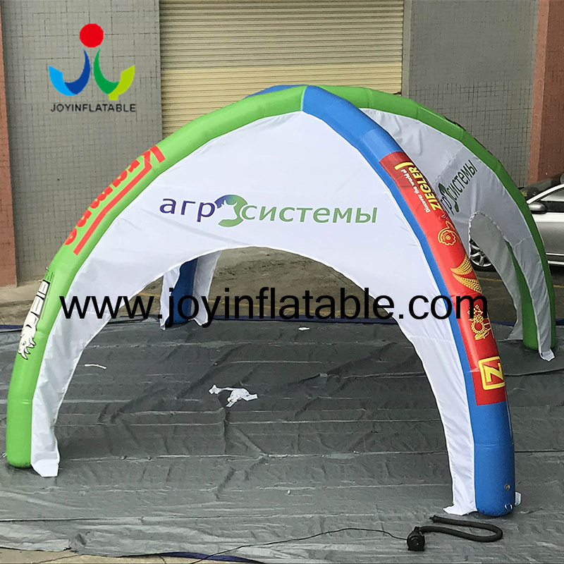 4-х ножная рекламная палатка «Паук» надувная палатка Крестовая палатка
