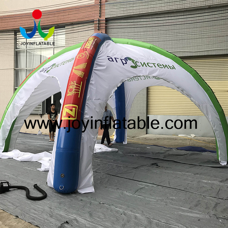 4-х ножная рекламная палатка «Паук» надувная палатка Крестовая палатка