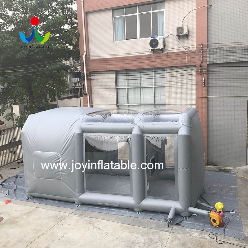 Portable Paint Spray Mobile Booth Inflatable tent car paint cabin with  Windows