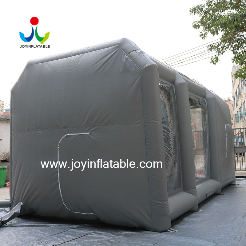 Poste de travail mobile de voiture de cabine de pulvérisation de peinture de tente gonflable mobile
