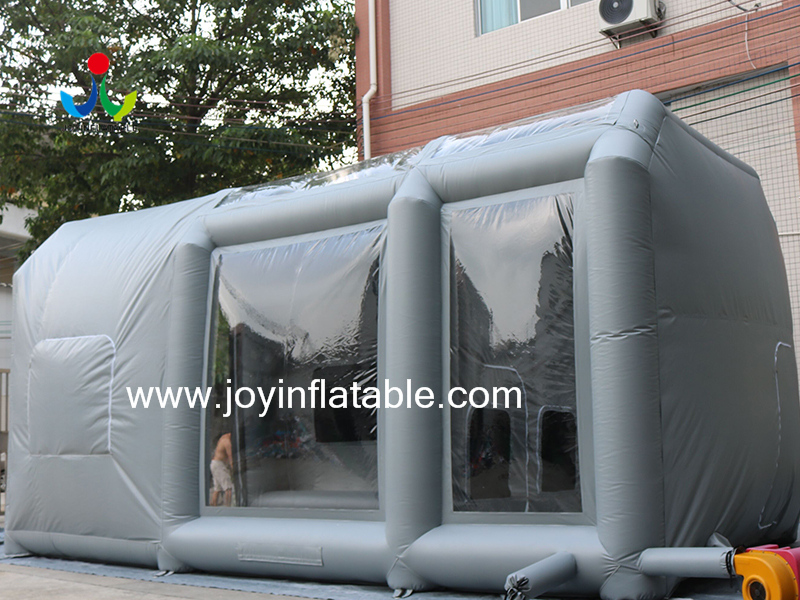 Poste de travail mobile de voiture de cabine de pulvérisation de peinture de tente gonflable mobile