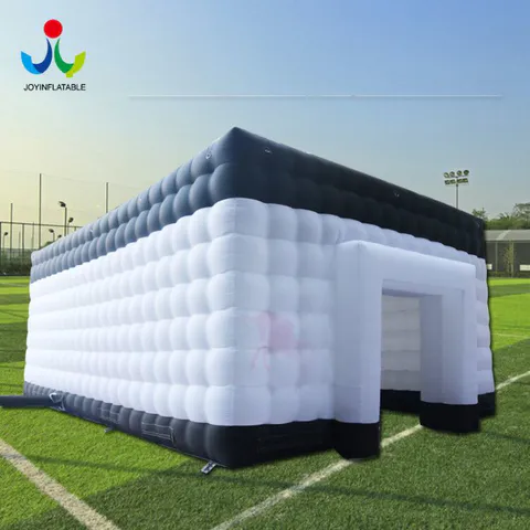 Oxford Fabric Sewed Inflatable Cube Waterproof White & Black color