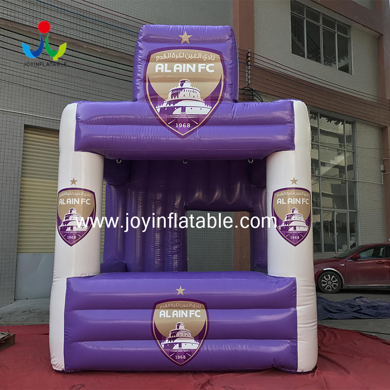 0.6mm PVC Inflatable Small Cube House For Exhibition
